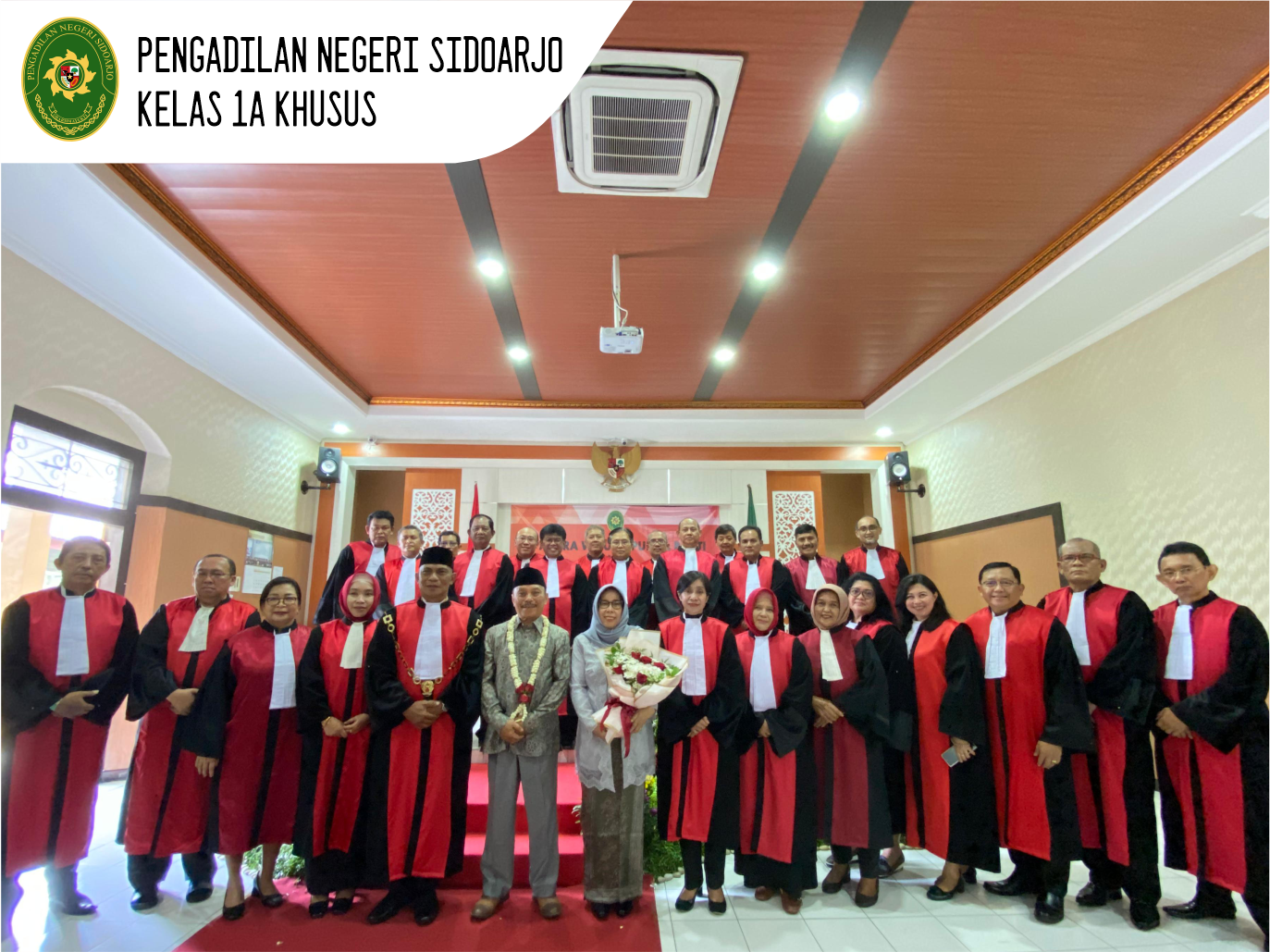 WISUDA PURNA BAKTI HAKIM PENGADILAN NEGERI SIDOARJO DAN PENGANTAR PURNA TUGAS - FEBRUARI 2024